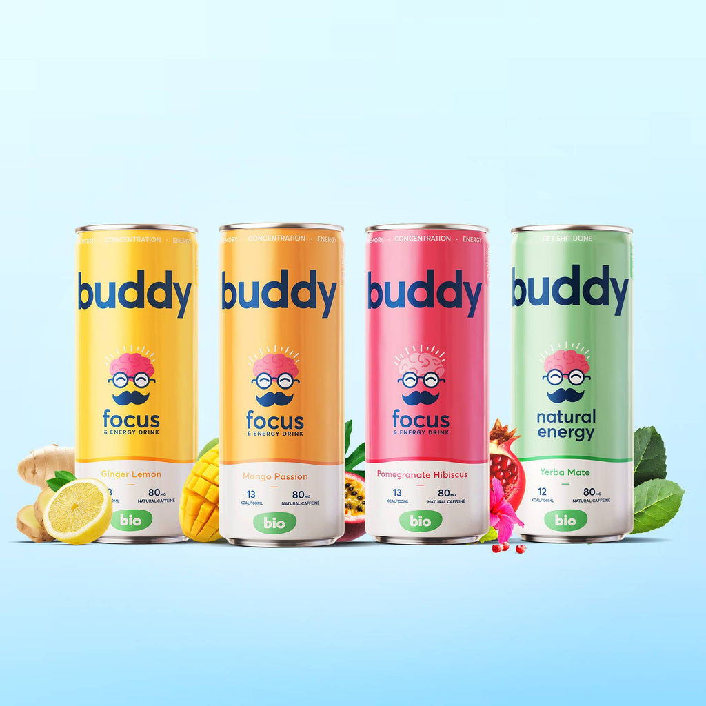 Buddy – Boisson énergisante naturelle et bio