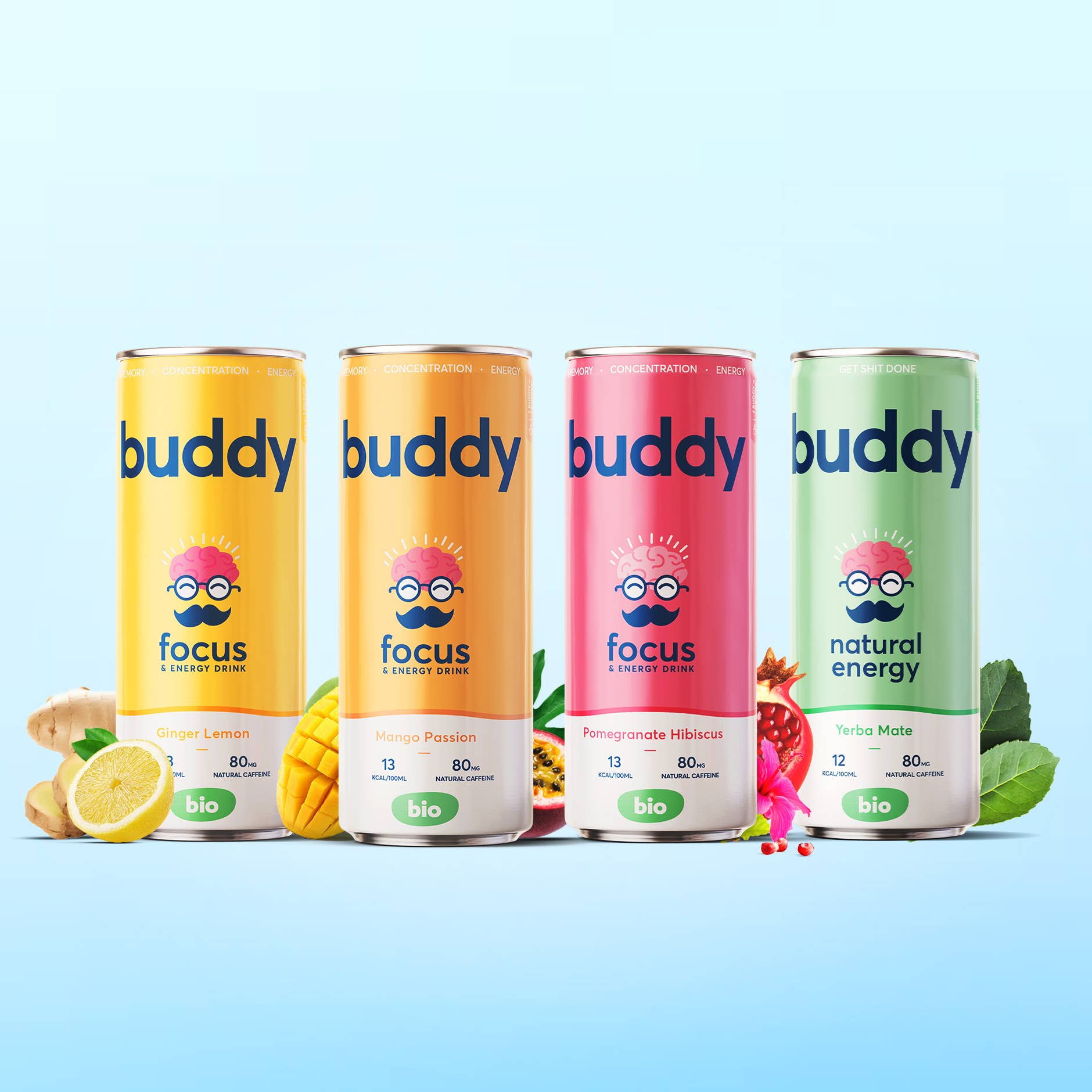 Buddy – Boisson énergisante naturelle et bio