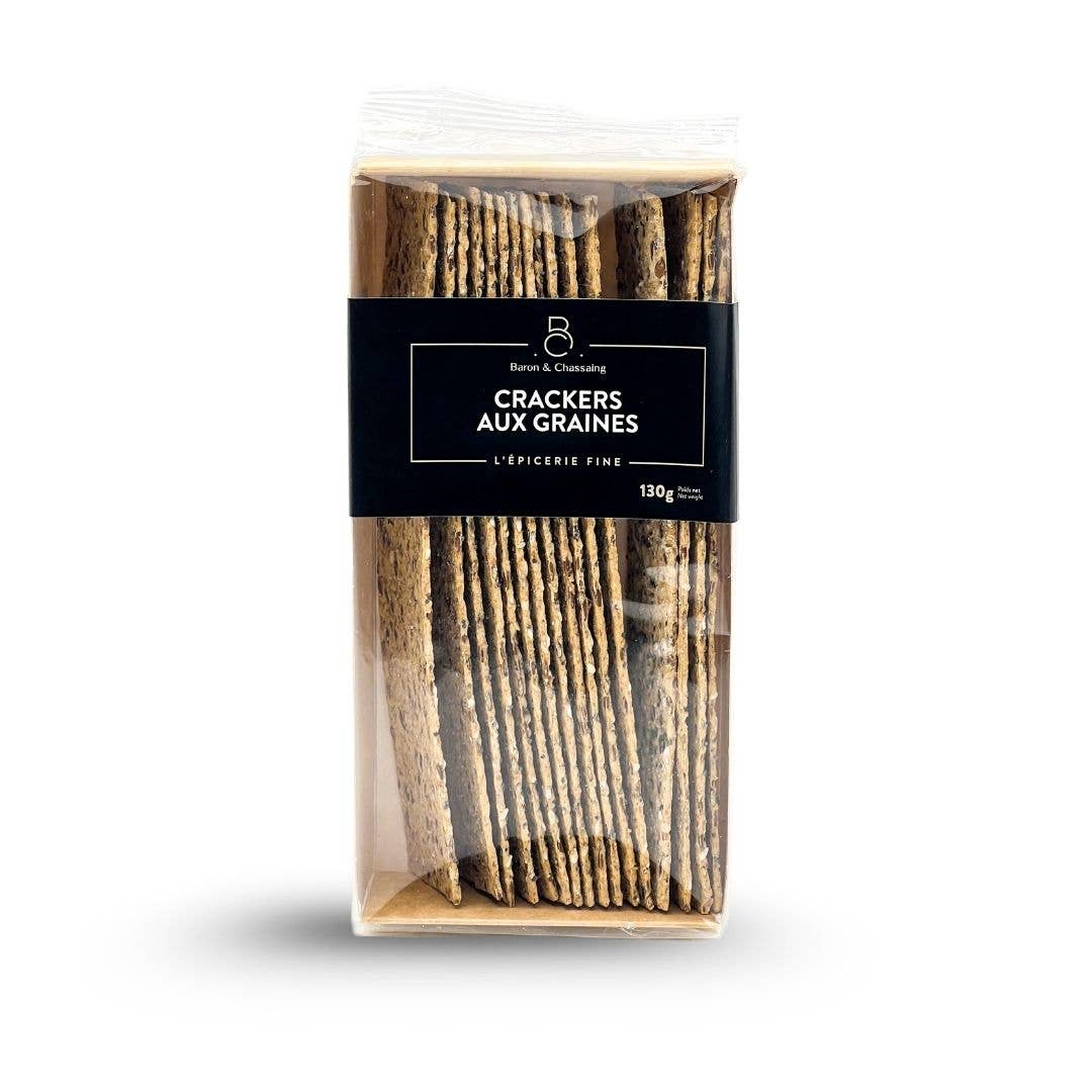 Crackers aux Graines - Biscuit Apéritif 130g