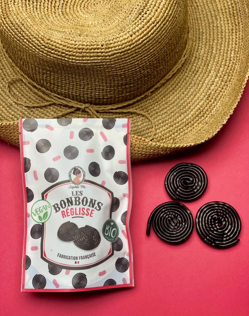 BONBONS BIO REGLISSES   90g