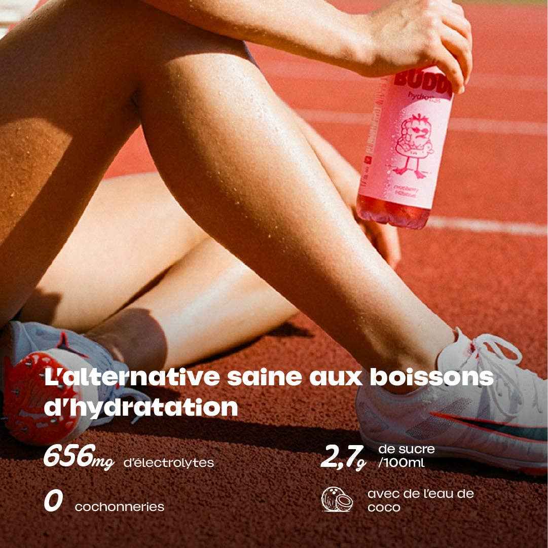 BUDDY | Boisson aux électrolytes | Citron & Citron vert