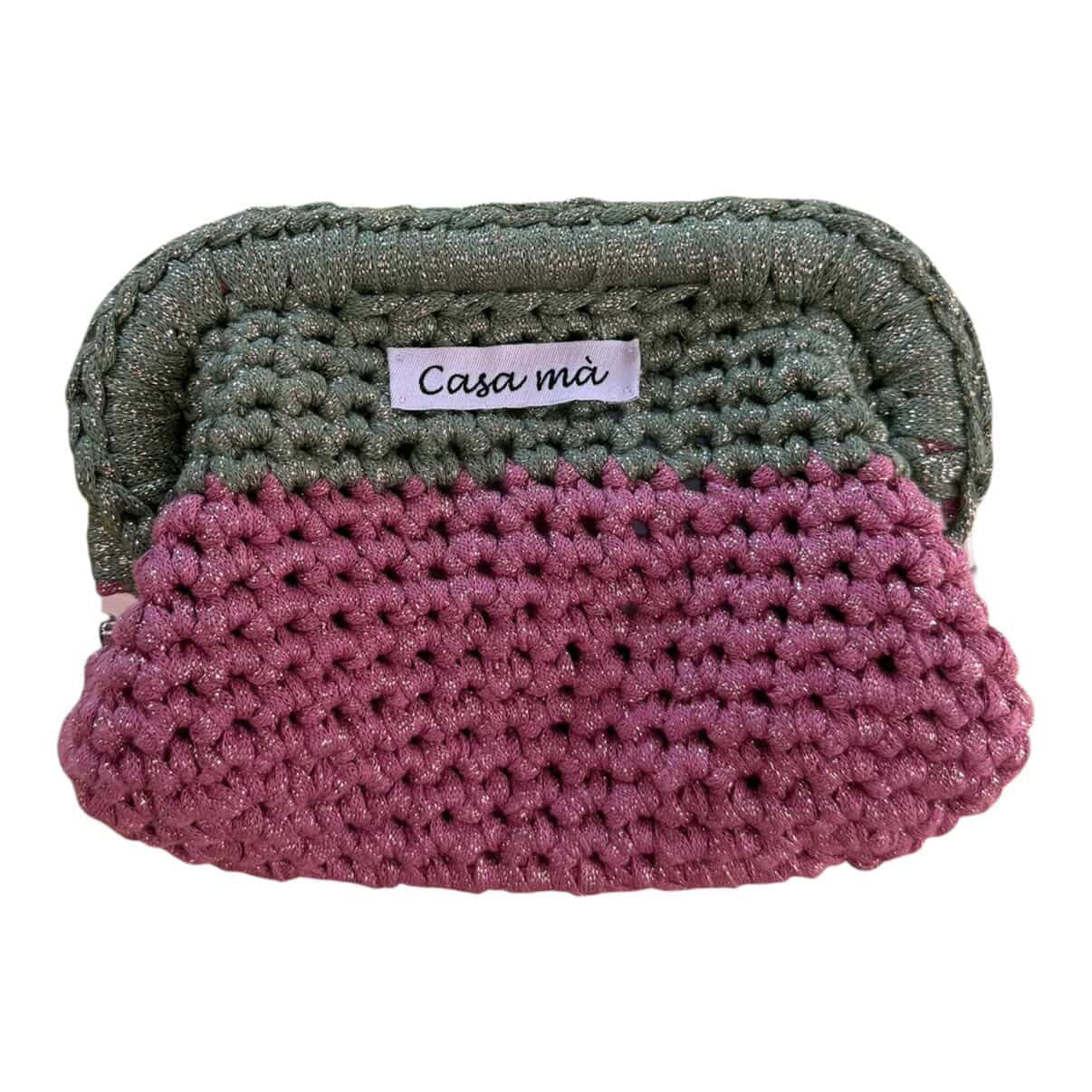 Pochette artisanale au crochet – Casa Mà