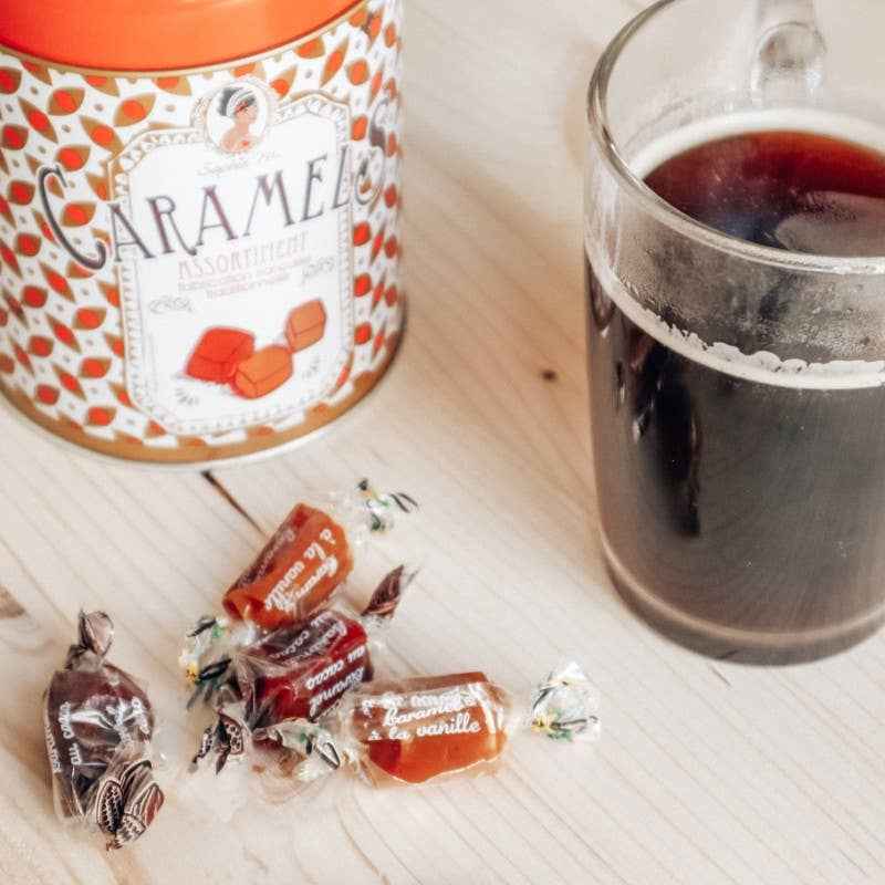 CARAMELS assortis Sophie M - Boite metal  200 gr