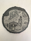 Lot de 4 sous verres en Ardoise - Maison Andea