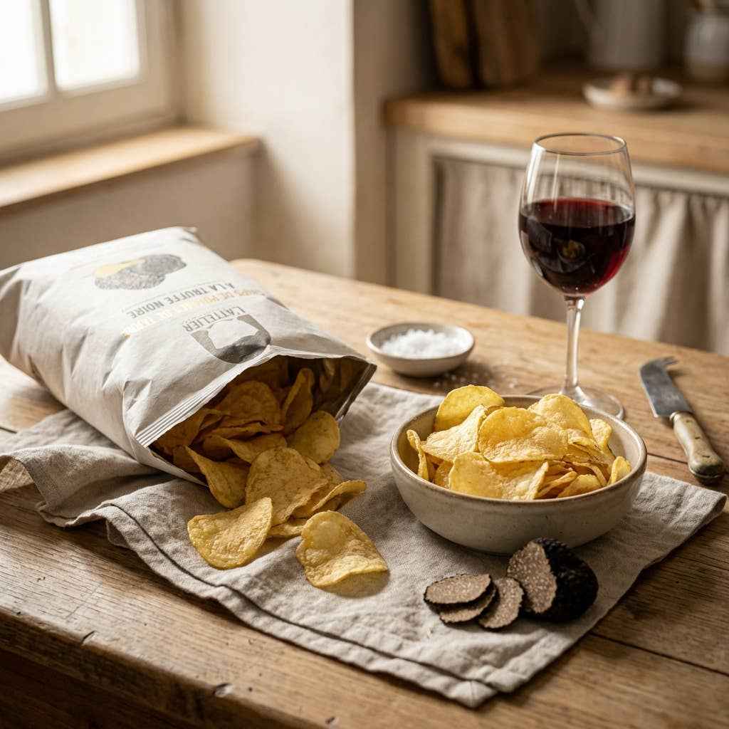 Chips françaises à la truffe 100g