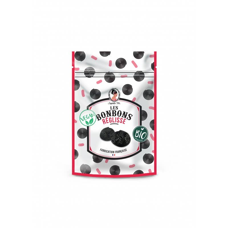 BONBONS BIO REGLISSES   90g