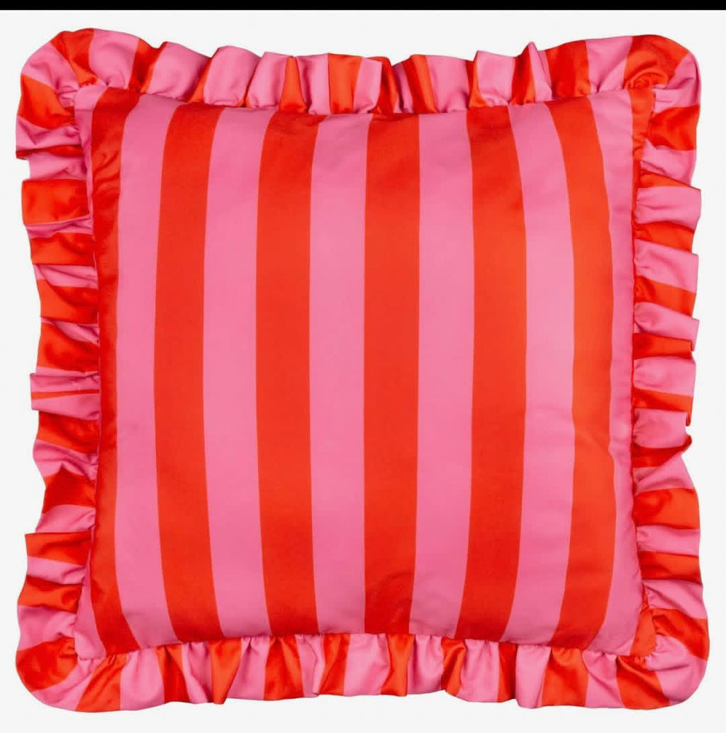 Coussin d’extérieur floqué à la main – Maison Andea
