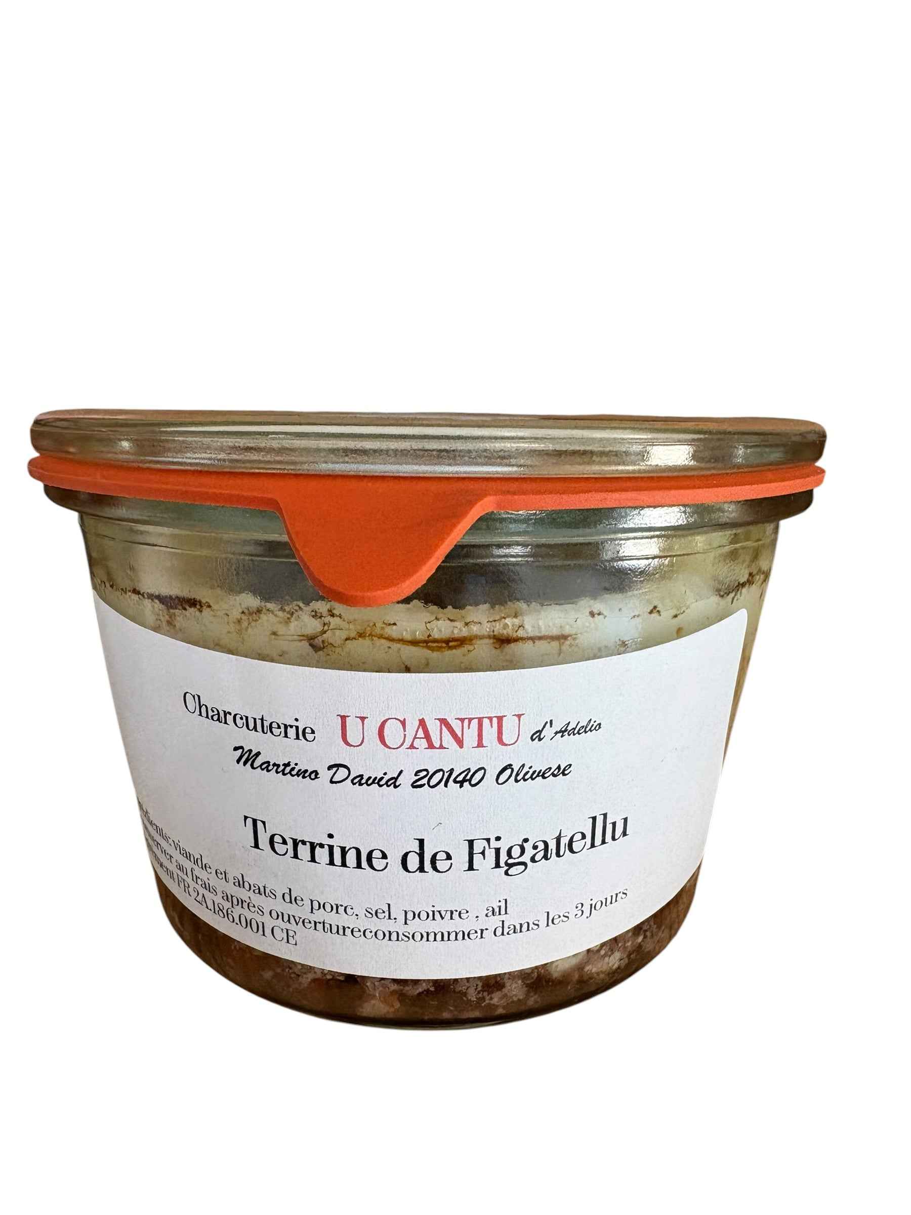 Terrine de Figatellu – 250 g
U Cantu d’Adelio – Olivese (Corse-du-Sud)