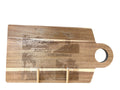 Planche à découper gravée Acacia - Maison Andea