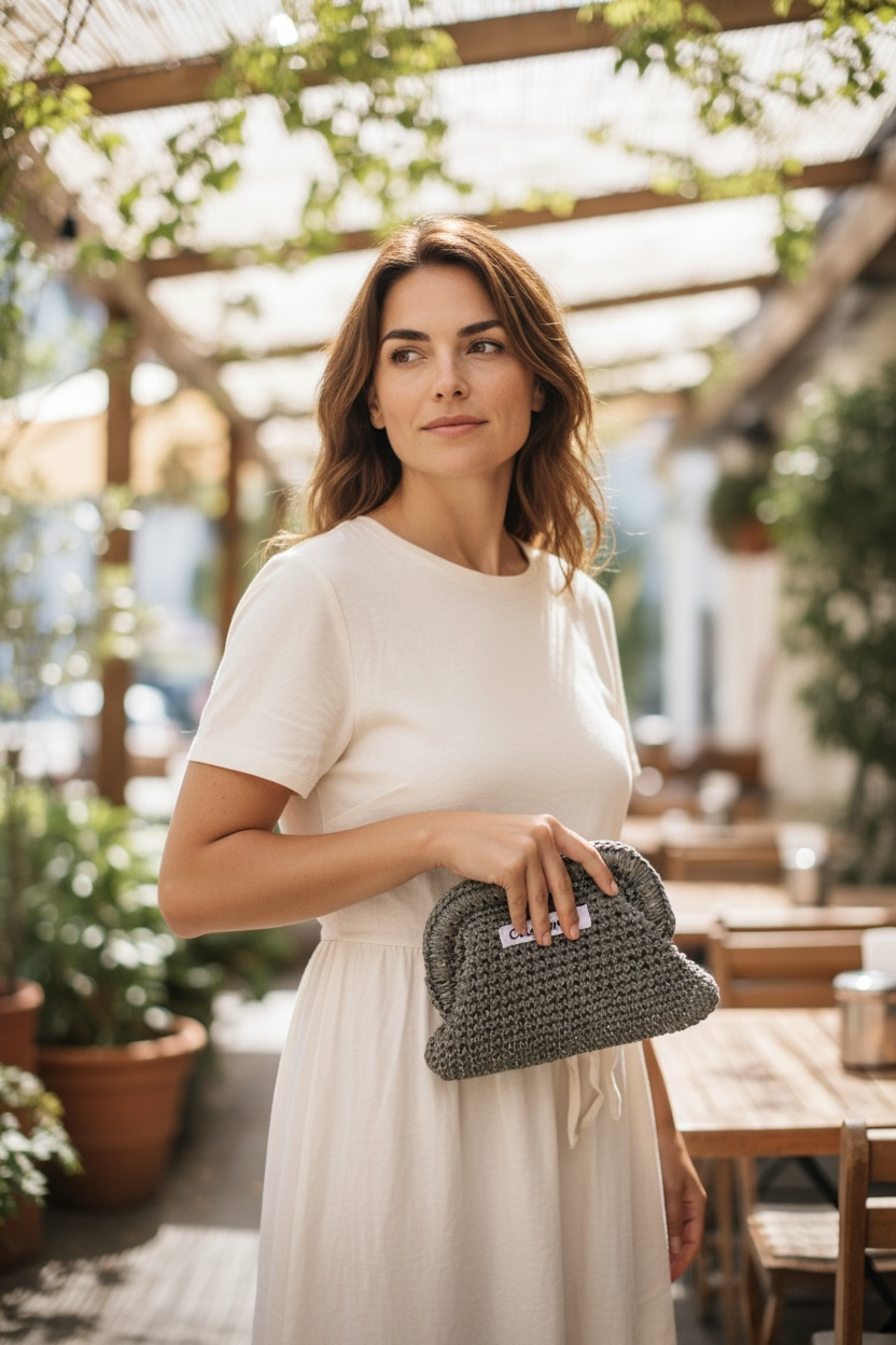 Pochette artisanale au crochet – Casa Mà - I Biscotti di Mammone