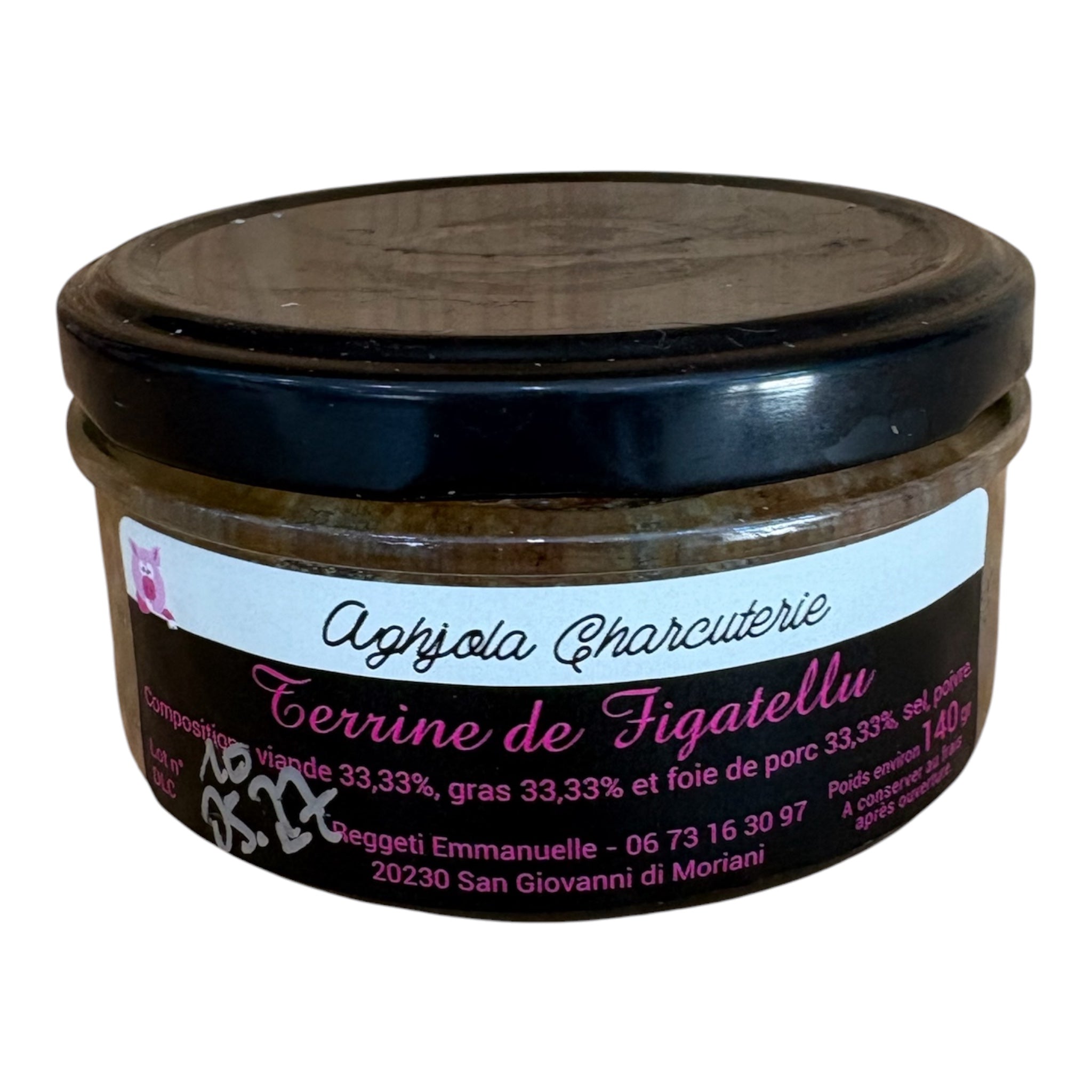 Terrine de Figatellu 140g - Aghjola Charcuterie