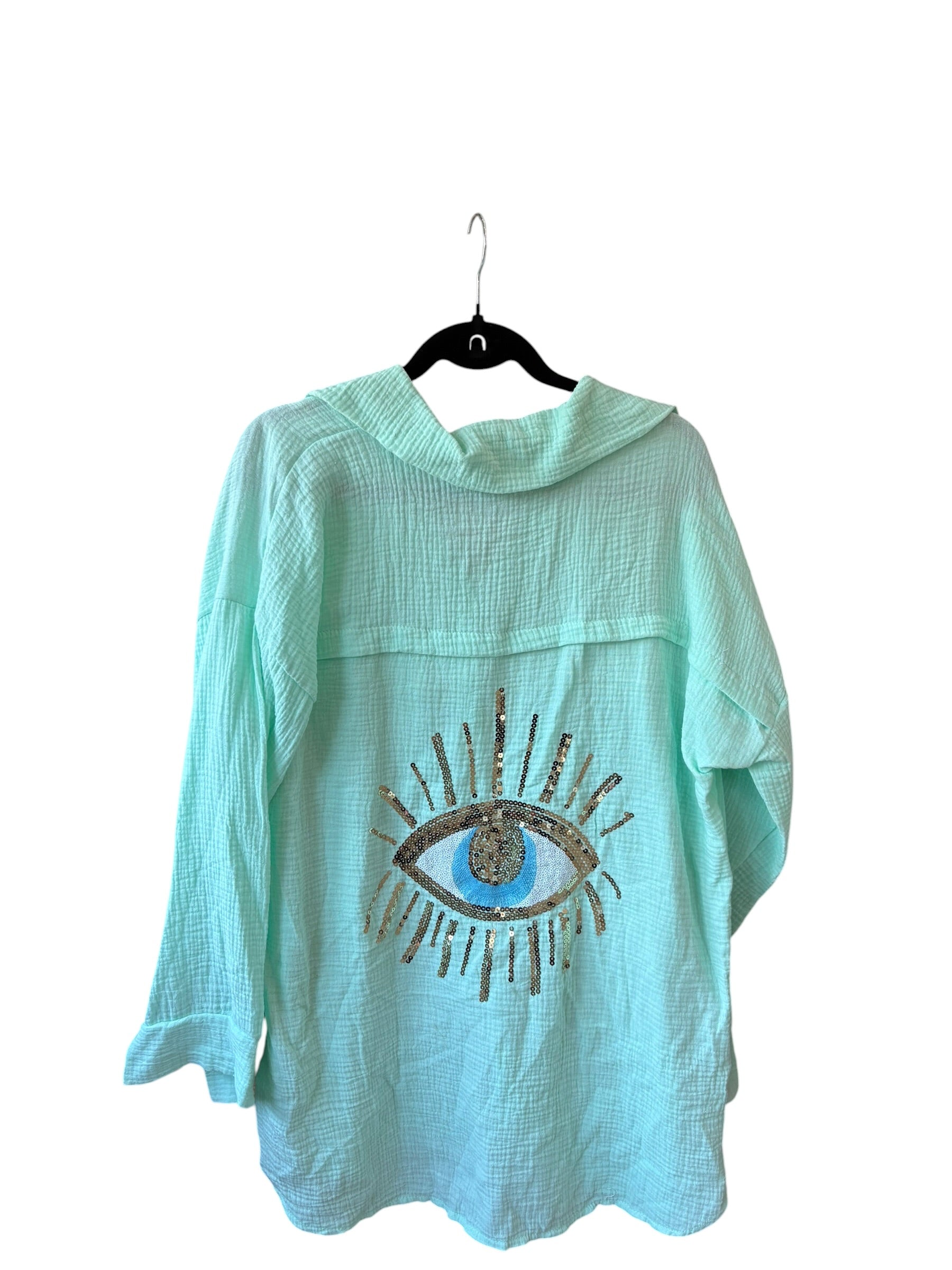 Chemise Oversize Œil Porte-Bonheur – Maison Andéa