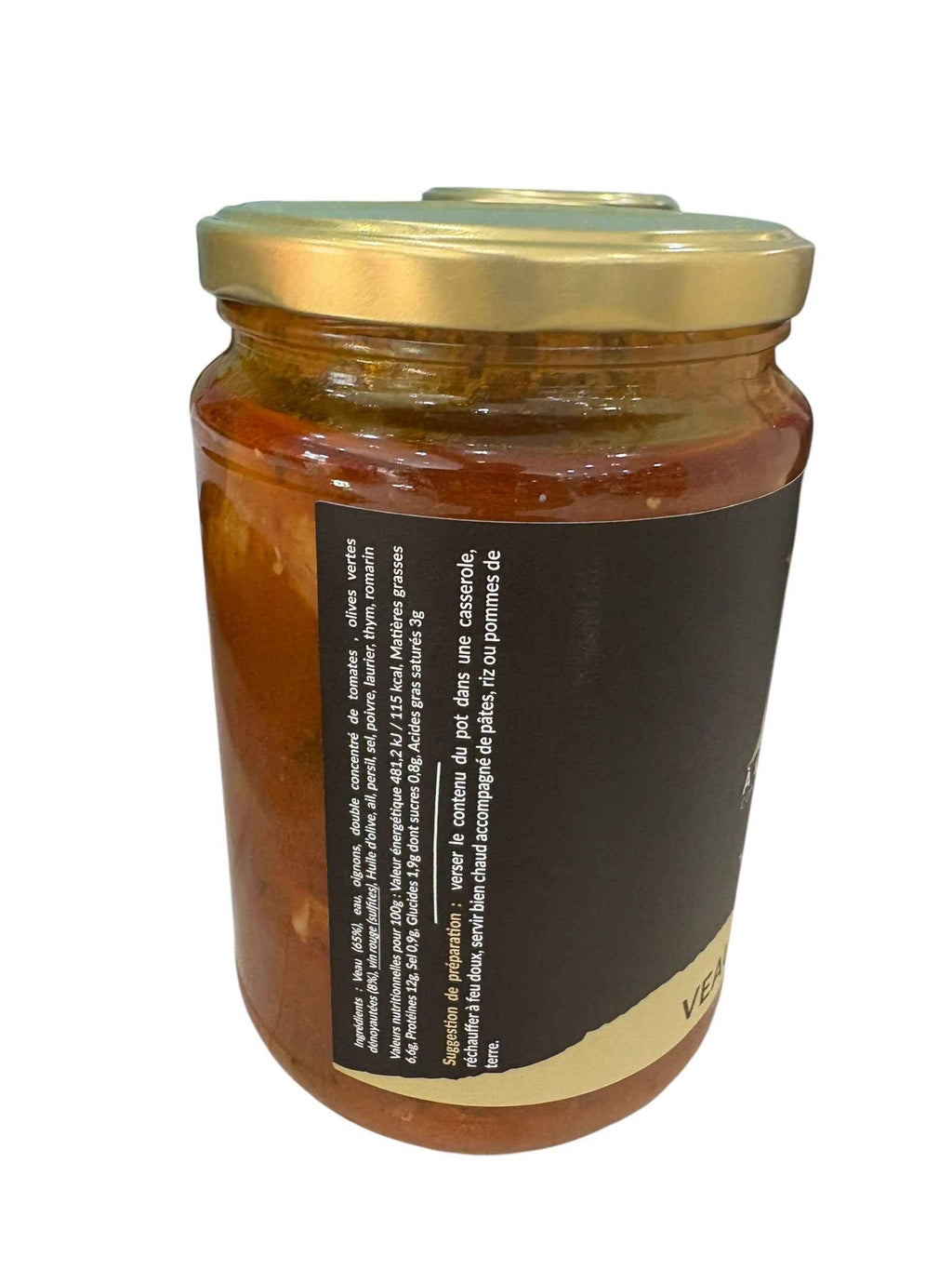 Veau aux olives