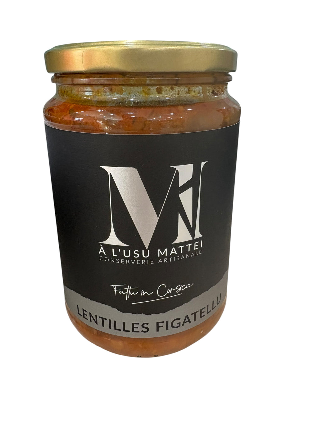 Lentilles au Figatellu