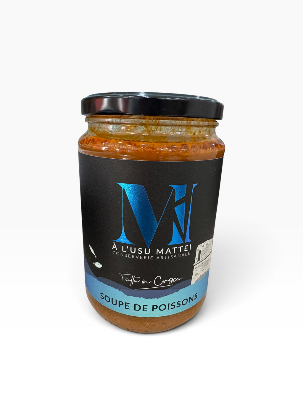 Soupe de poissons artisanale corse – À l’Usu Mattei – 550 g