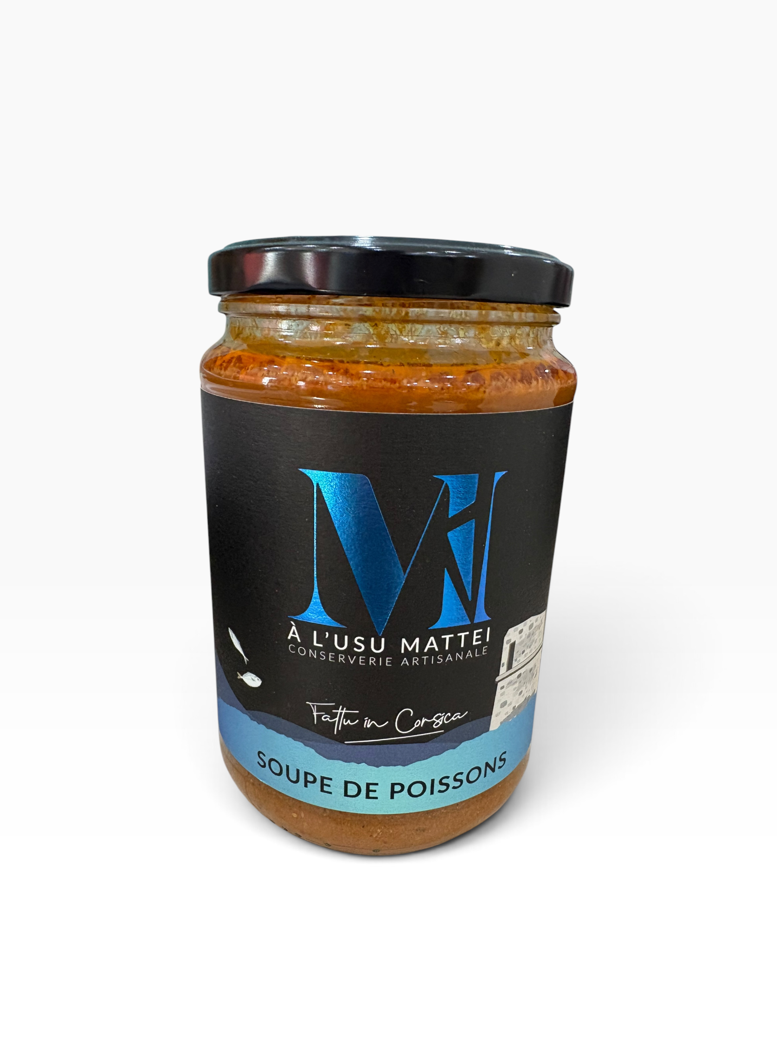 Soupe de poissons artisanale corse – À l’Usu Mattei – 550 g