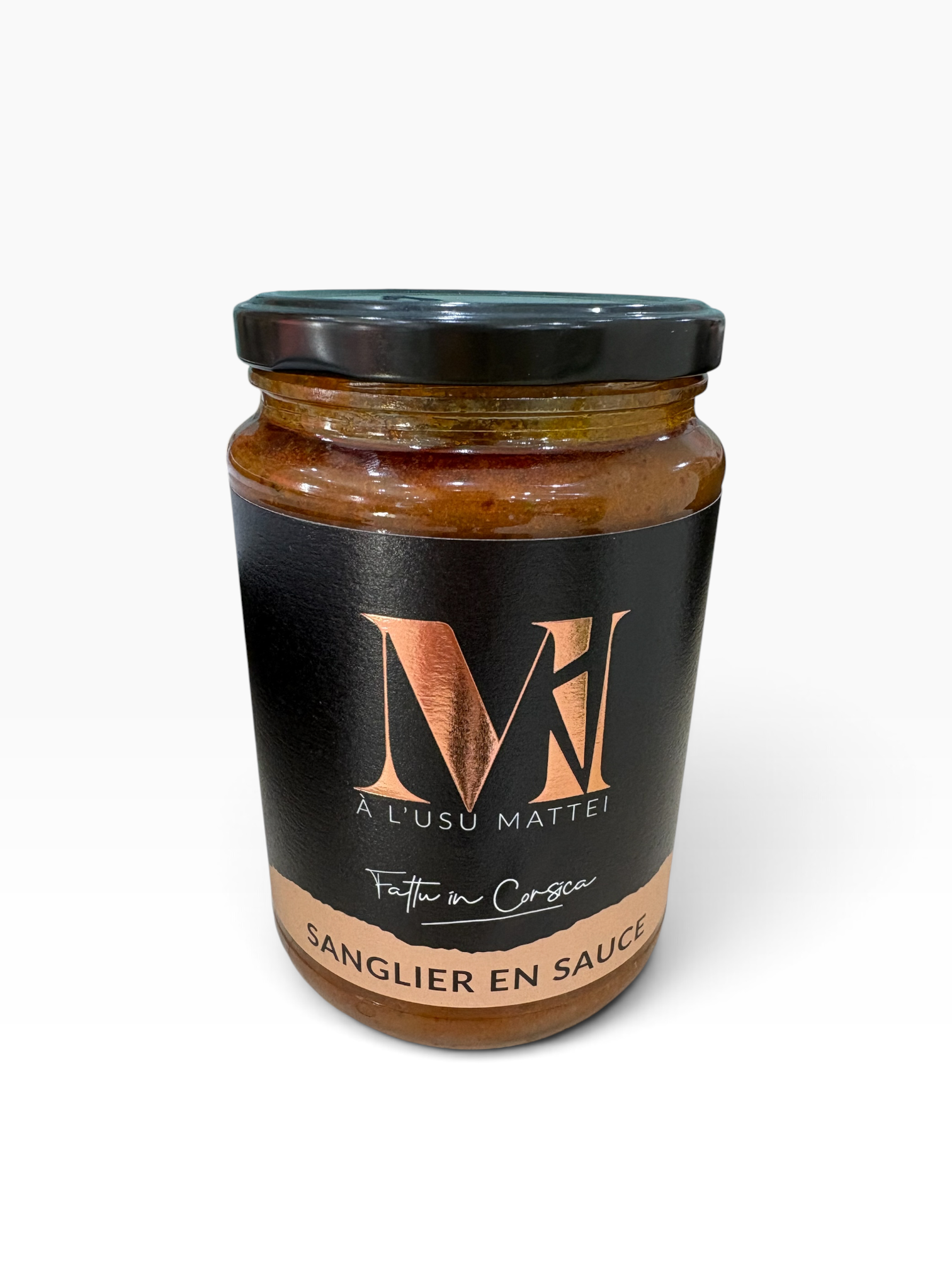 Sanglier en sauce artisanal corse – À l’Usu Mattei – 650 g