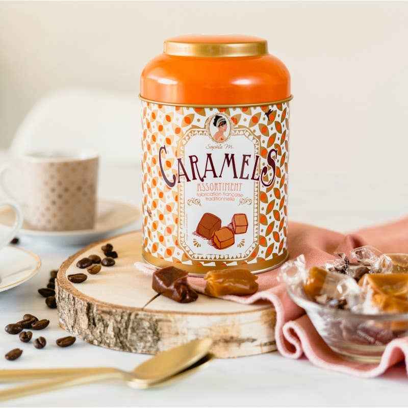CARAMELS assortis Sophie M - Boite metal  200 gr
