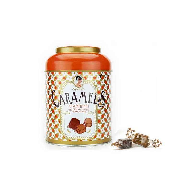 CARAMELS assortis Sophie M - Boite metal  200 gr