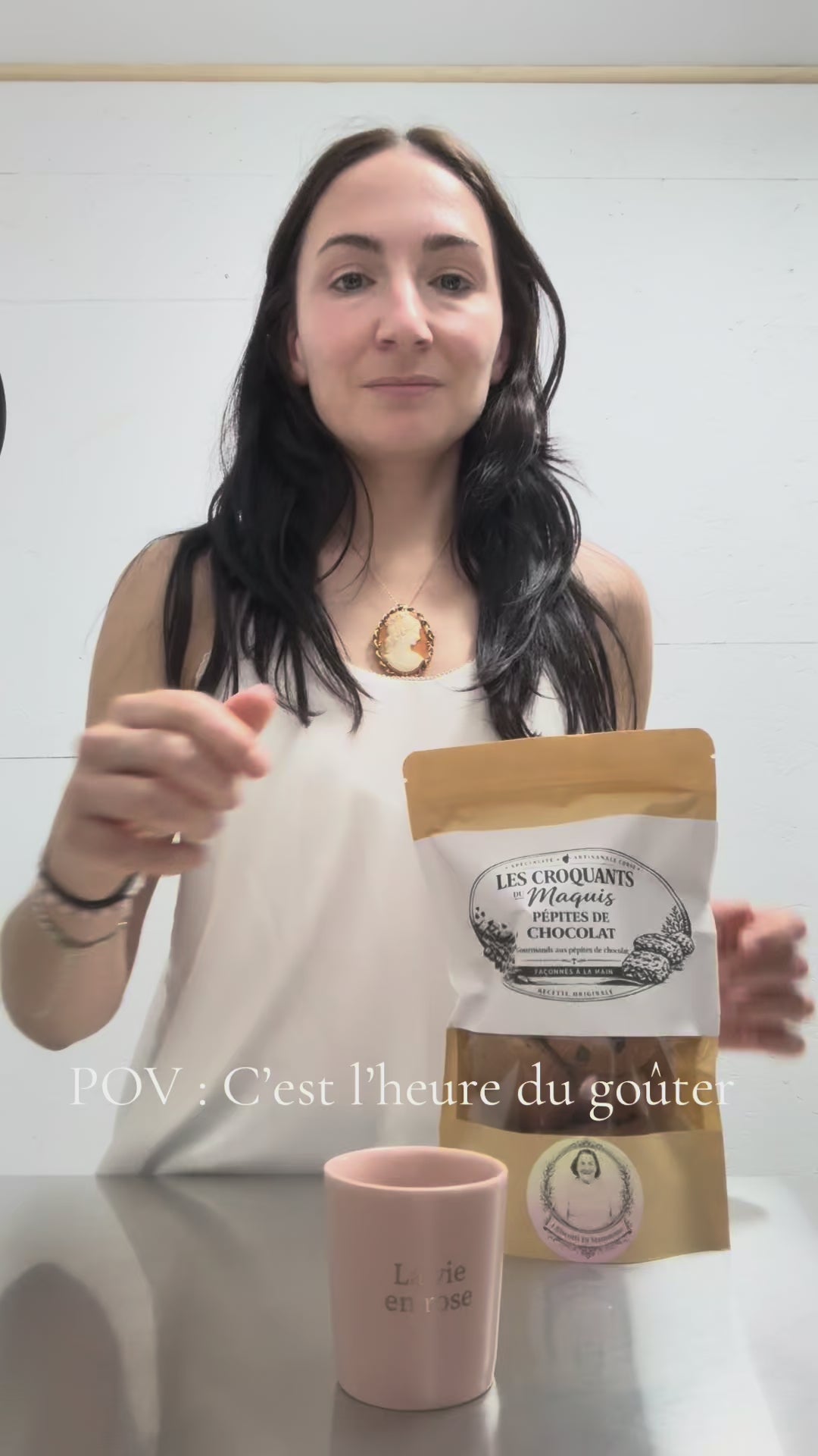 Les Croquants du Maquis Chocolaté - Biscuits artisanaux aux pépites de chocolat, gourmands et croquants